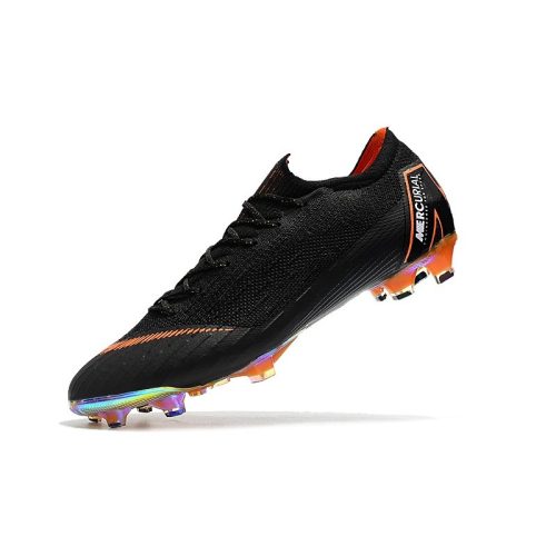 Nike Mercurial Vapor XII FG Niños - Negro Naranja_4.jpg